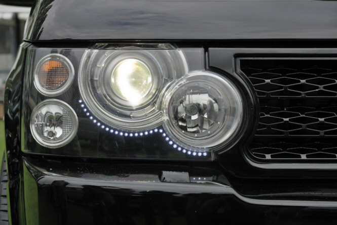 Range Rover L322 06-09 LED Headlight conversion - Click Image to Close